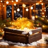 Warm yellow light string lights, indoor and outdoor decorative LED small color lights, festival atmosphere lights Specification image